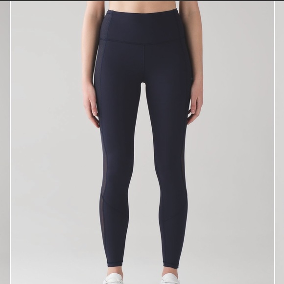 Lululemon Body Con Tight Legging Blue Size 10 - Picture 5 of 14